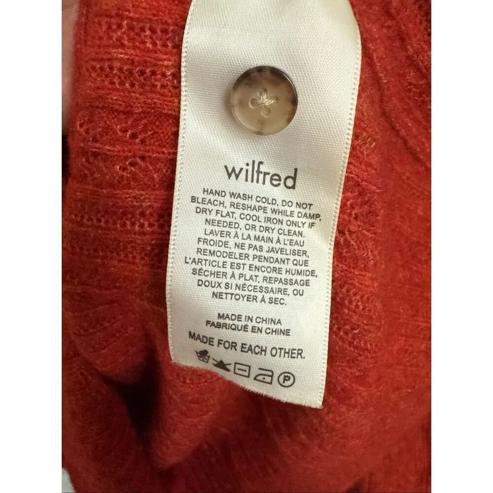 Aritzia wilfred Jovial cardigan sweater top Large - Image 7