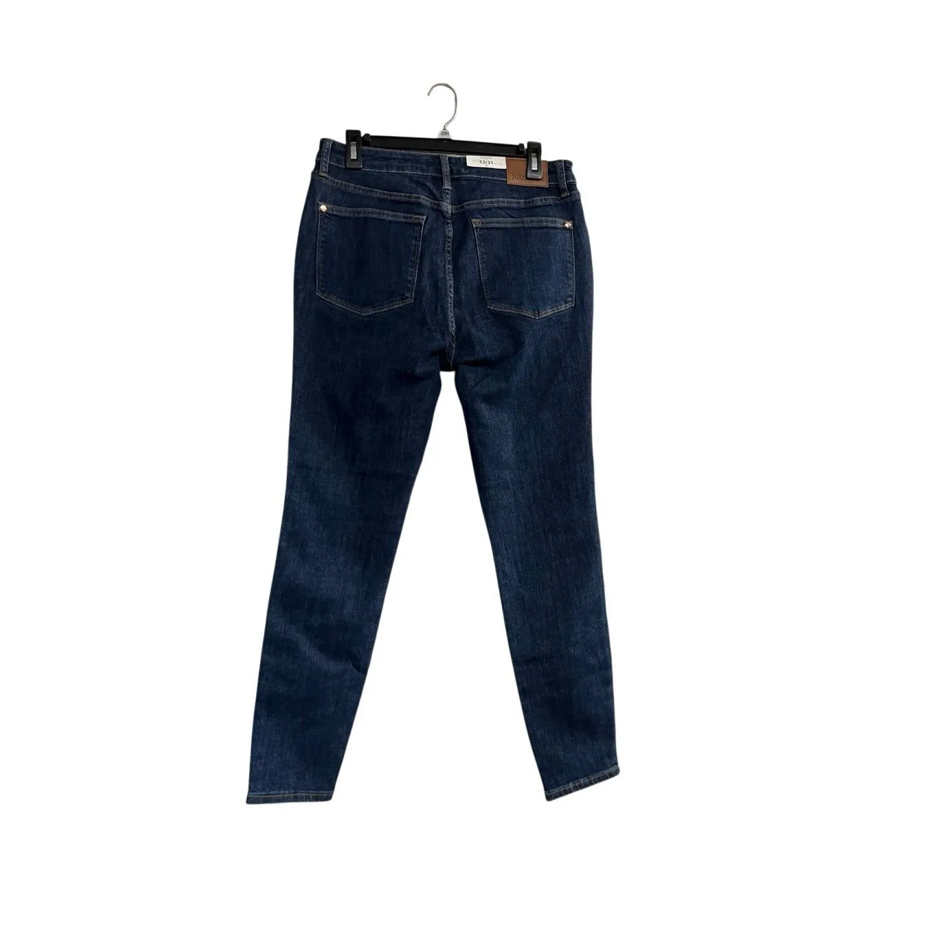 JUDY BLUE Junior Womens Skinny Fit Tummy Control Dark Wash Jeans Size 13/31 NEW - Image 2