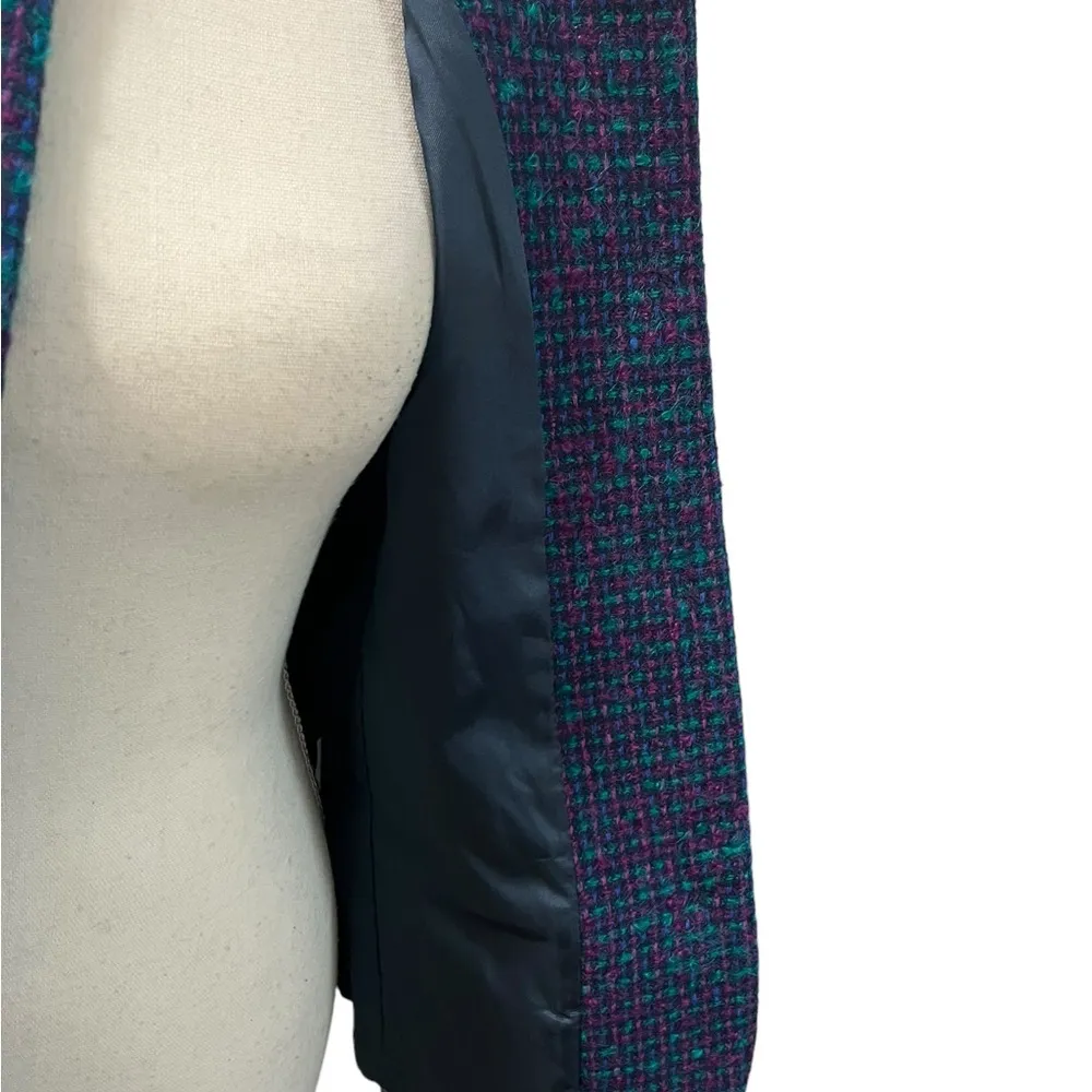 Vintage Pendleton 100% Virgin Wool Multicolor Fully Lined Blazer Jacket - Image 7