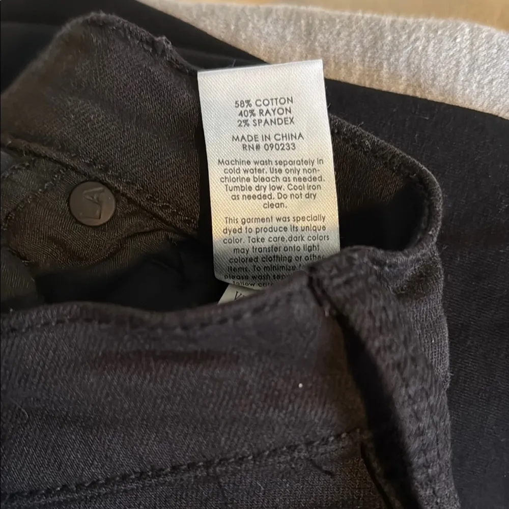 PacSun Size 24 Women's Teen Girl Black Distressed Women Jeans - Image 13