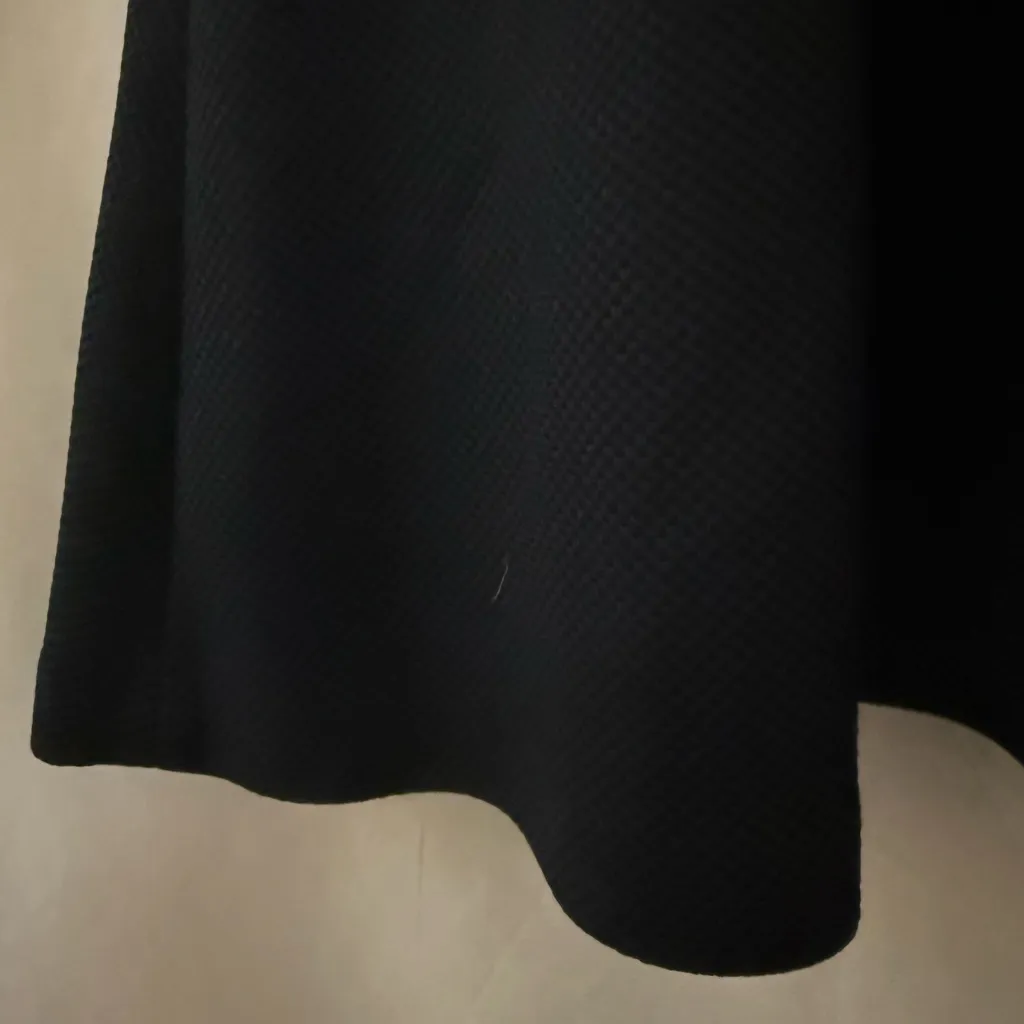 REBECCA TAYLOR Navy Stretch Textured Dress Size 2 - Image 11