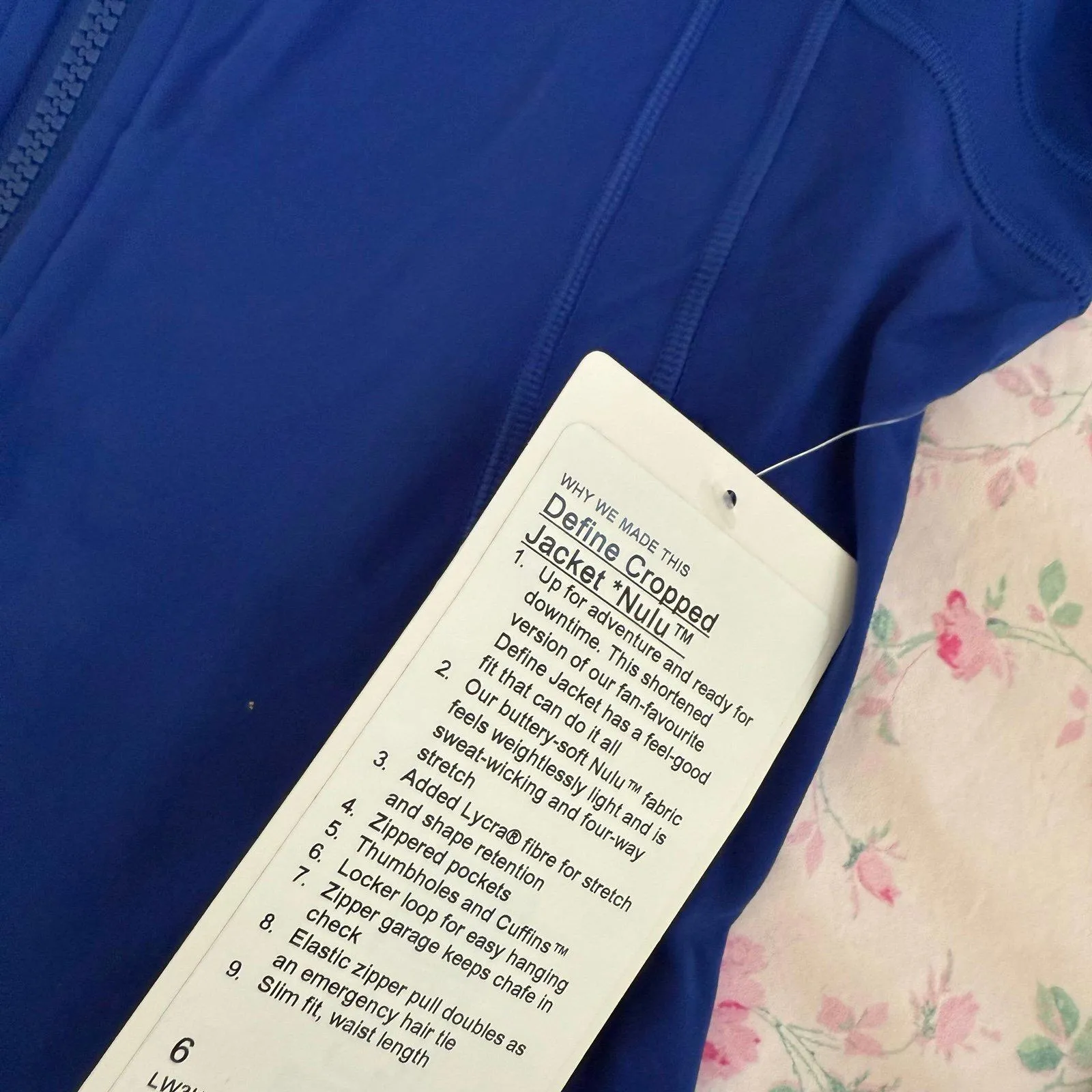 Lululemon Athletica Define Cropped Nulu Jacket - Image 3