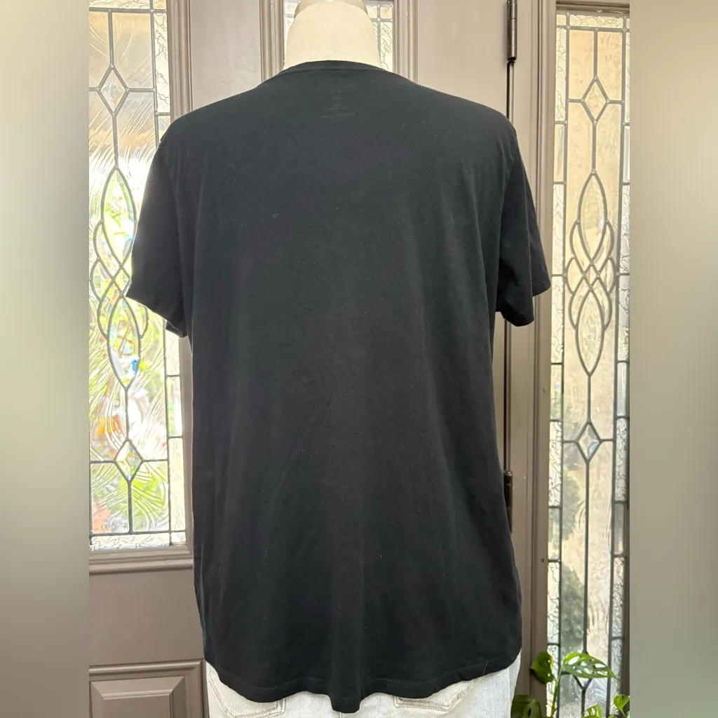 Heritage by TORRID Zombie Pin Up Girl Classic Fit Jersey Crew Tee | Size M/10 Black Size M - Image 4