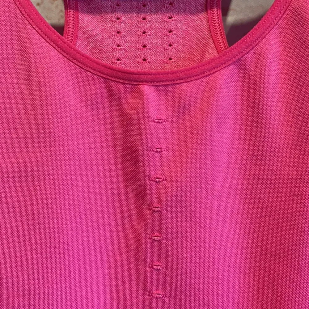 Nike Pro seamless racerback fitted tank top gym M - Image 4