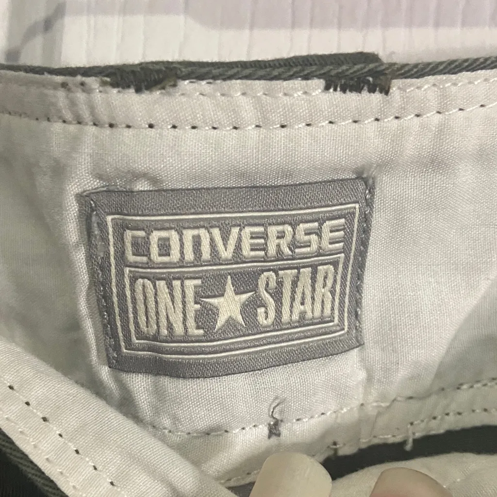 Converse One Star Label with Olive and White - Image 2