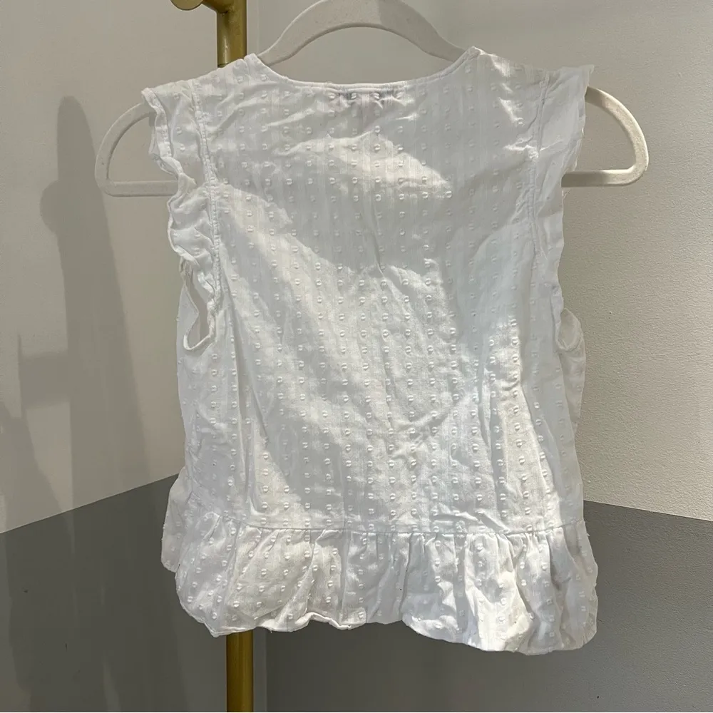 Revolve BCBGeneration White Striped Dobby Blouse Top - Image 4