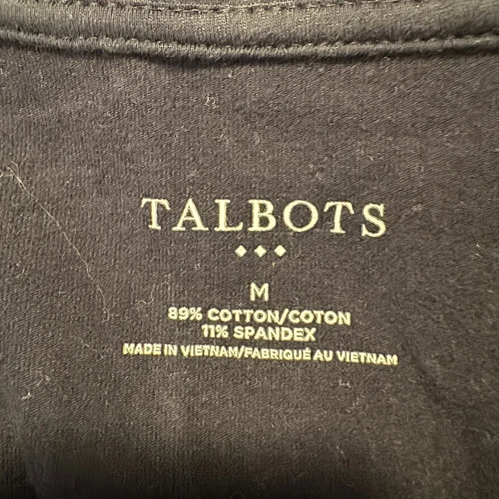 Talbots Navy Blue  Zip-Up Vest - Image 3