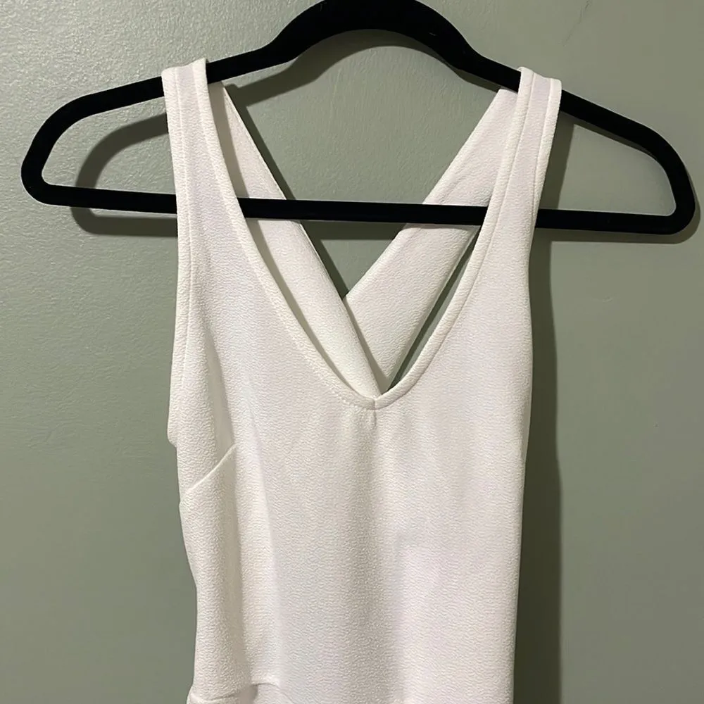 DON’T you Dare Little‎ White Dress size Medium - Image 3