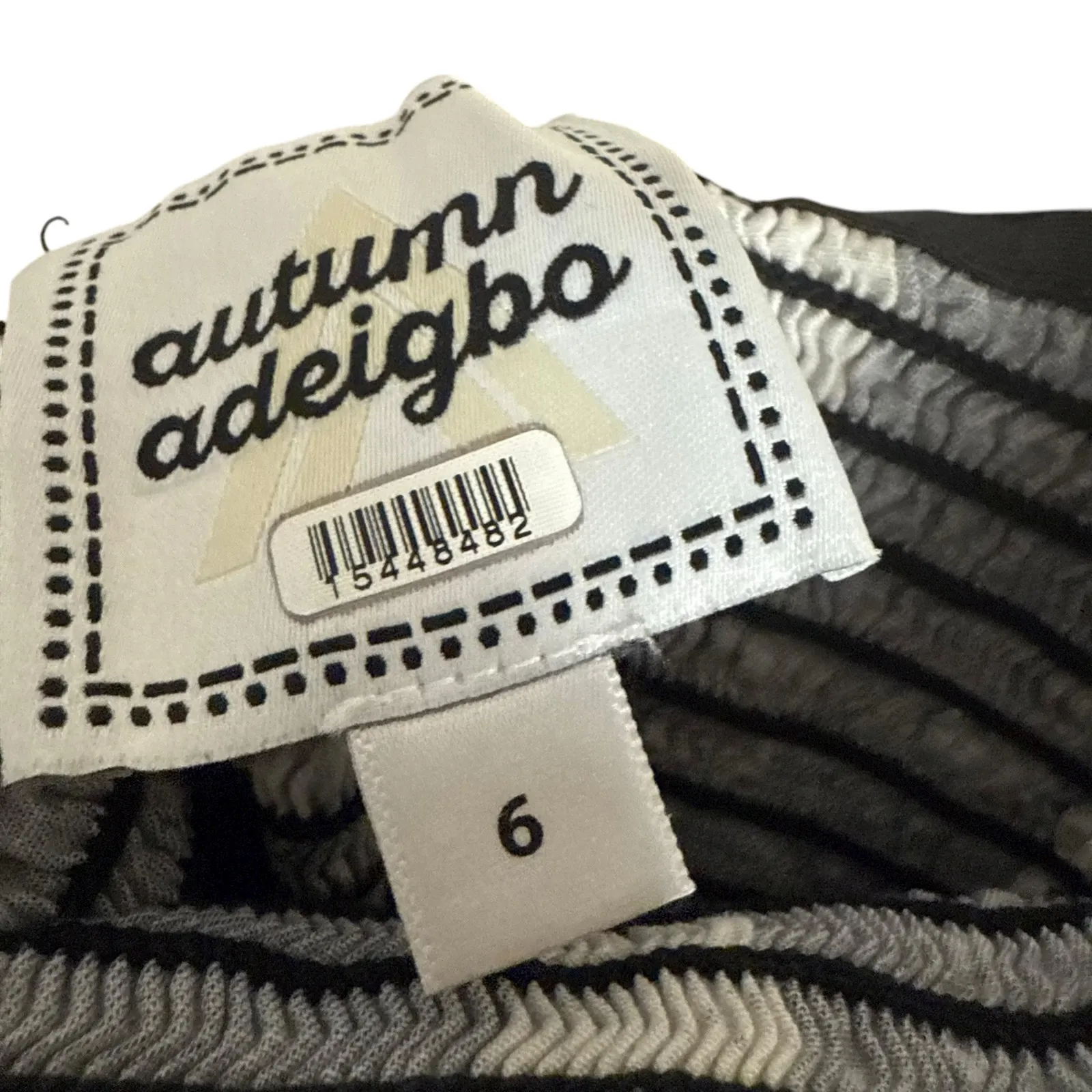 Autumn Adeigbo Winne Black Heart Print Smocked A - Image 9