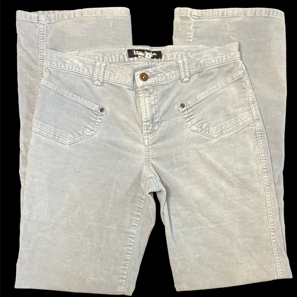 Y2K Wide Leg Low-Rise Rewind Jean vintage 00s corduroy flare - Image 3