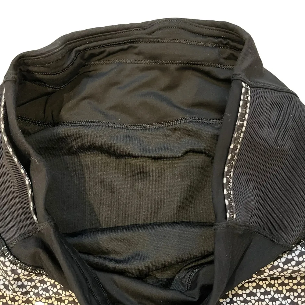 Lululemon Real Quick Short *Perforated 3.5" Swift Ulta Black White Size 4 - Image 12