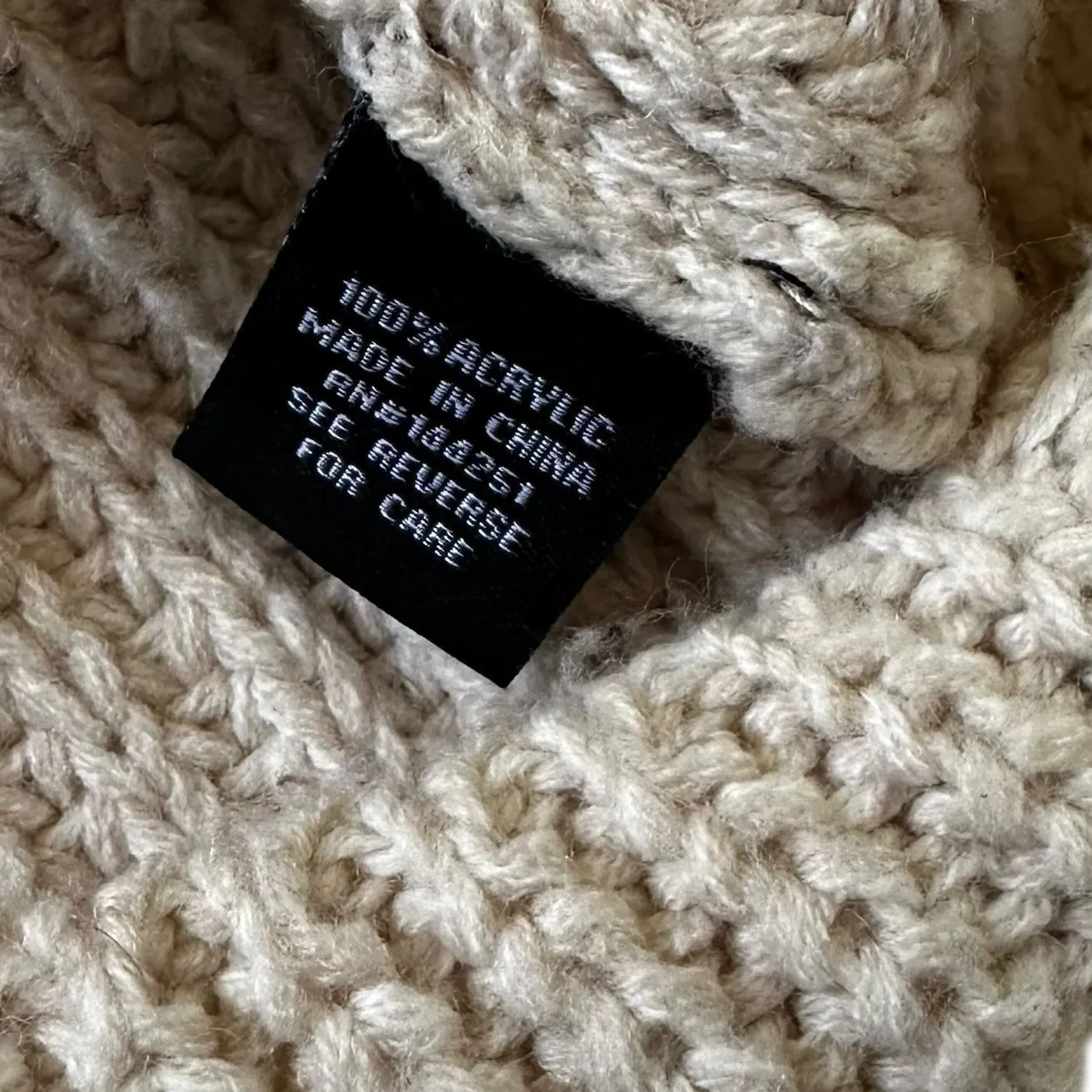 Moon & Madison Stone Knit Crop Pullover Sweater Women's Size Medium | 40 - Image 4