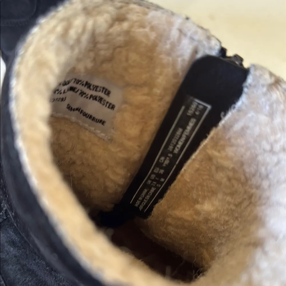 Black Suede Ankle Boots - Image 7