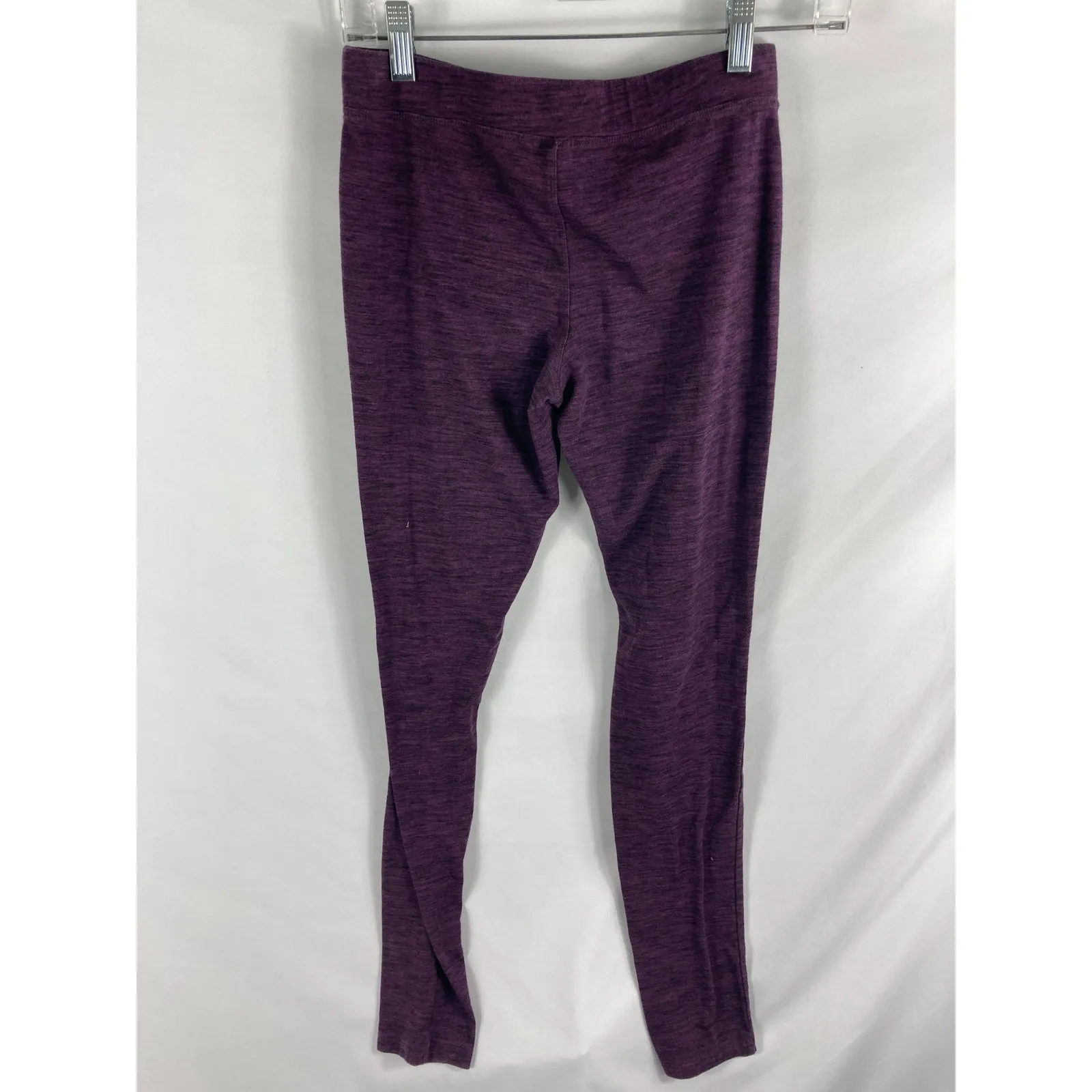 Express Heather Purple Casual Leggings Size Small - Image 3