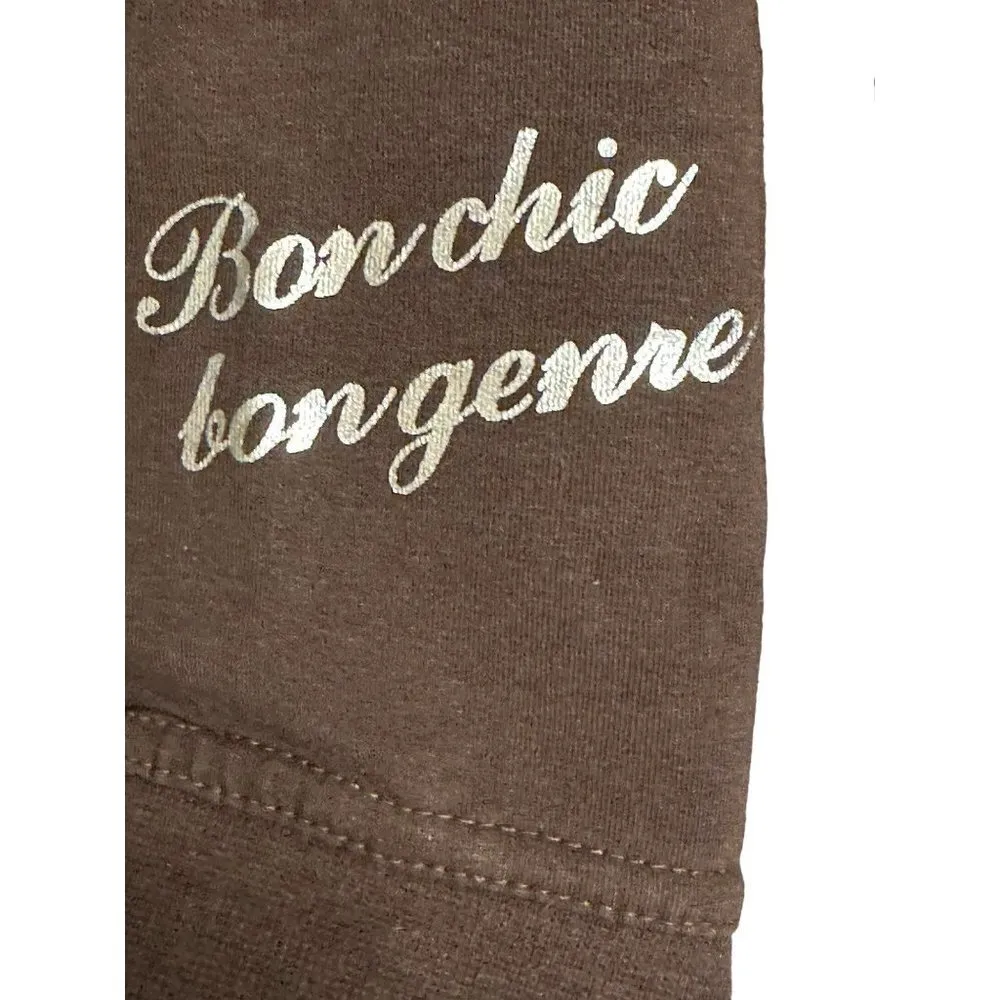 BCBGMAXAZRIA Women’s Jogger Two Piece Suit  Brown Size XL Sku 2288 - Image 12