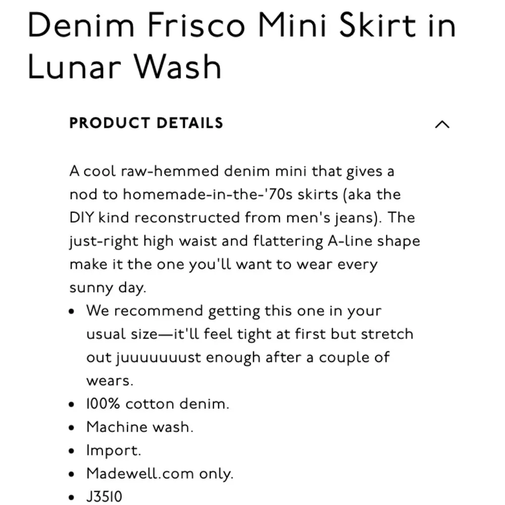 Lunar Wash “Frisco” Black Denim Raw Hem Mini Skirt Size 32 - Image 13