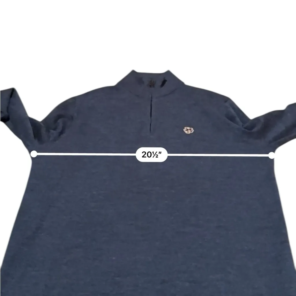 Ted Baker Tooting 1/4 Zip Sweater 100% Merino Wool Pullover Sz 4 Preppy Comfy‎ - Image 10