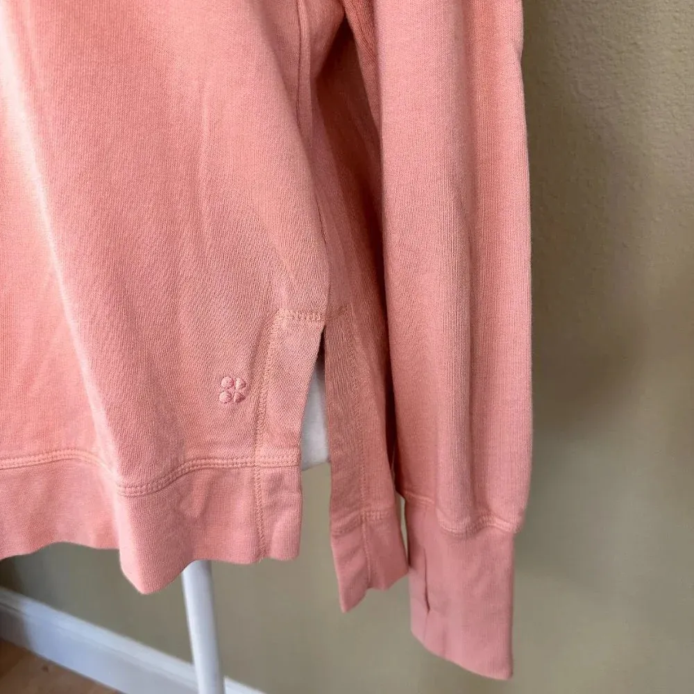 SWEATY BETTY Lace Up Strappy Back Sweatshirt Long Sleeve Top - 4/6 - Image 3