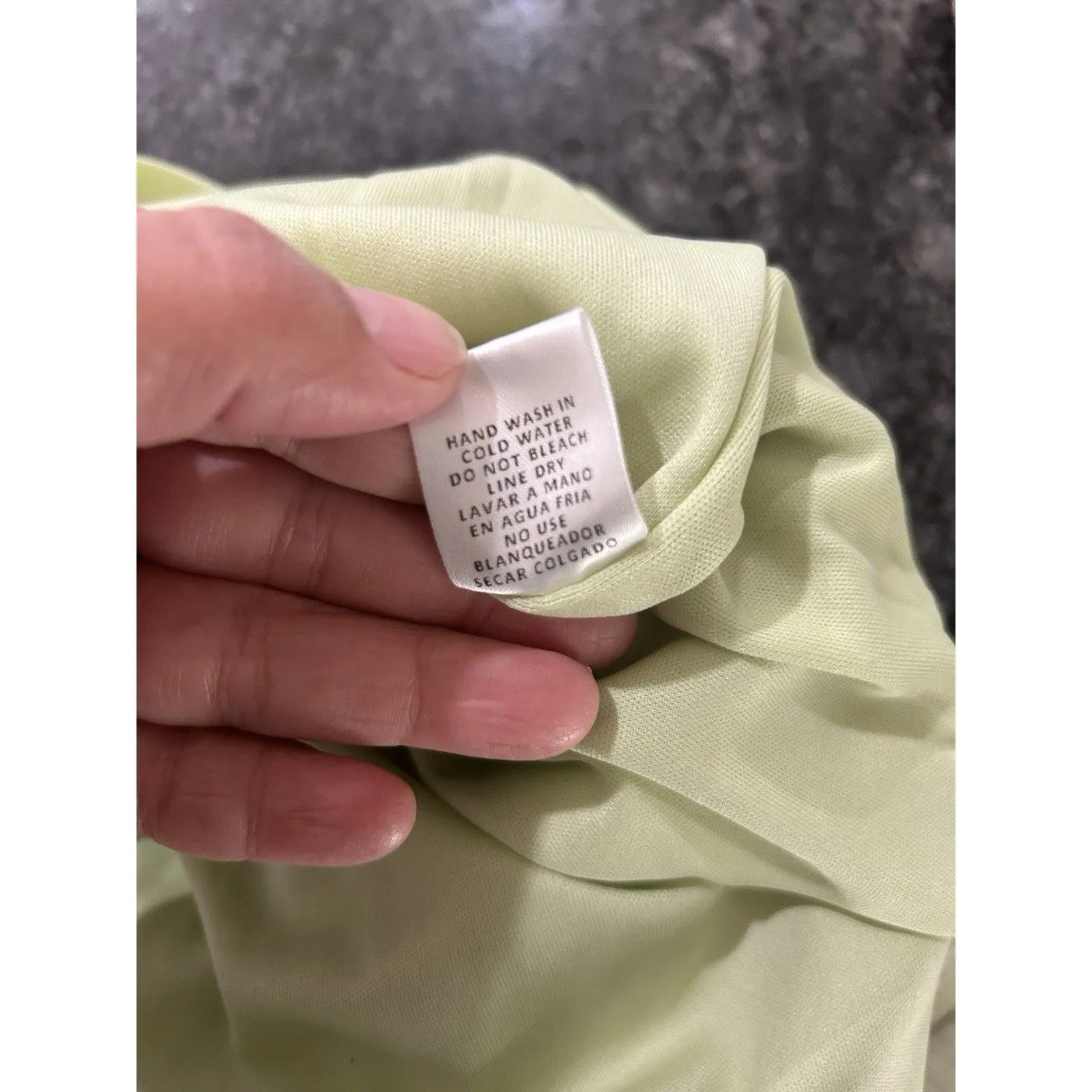 Entro Size Medium Set Women 2 Piece Outfits V Neck Crop Top & Mini Skirt Green - Image 13