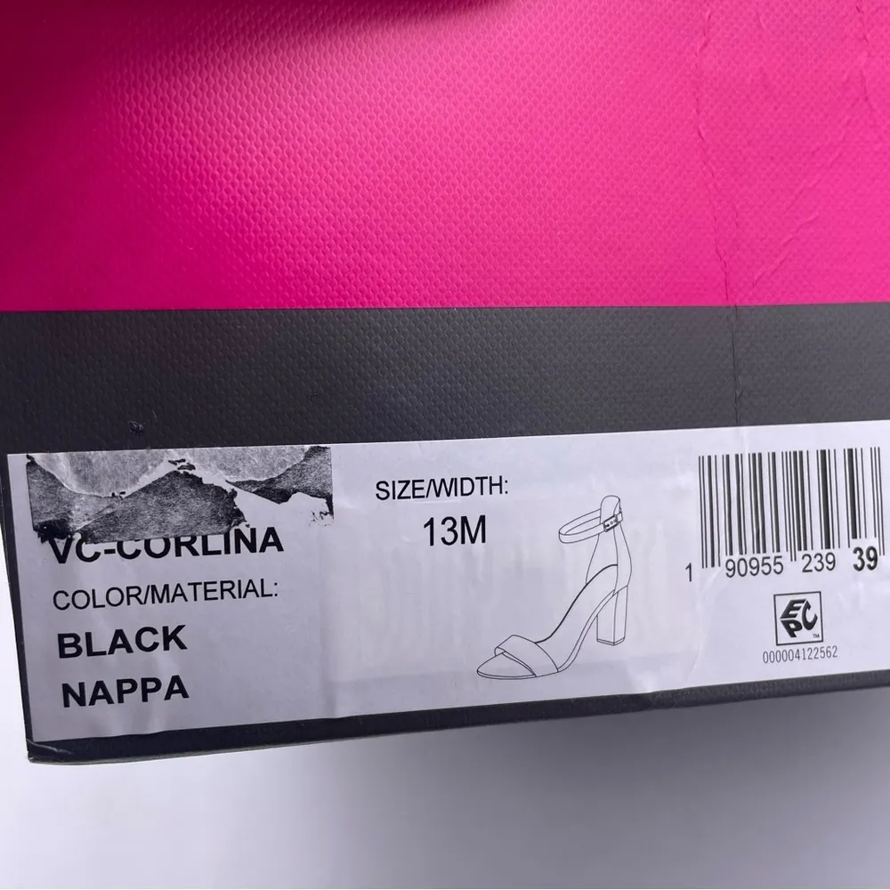 Corlina ankle strap block heel leather sandals women Size 13 - Image 13