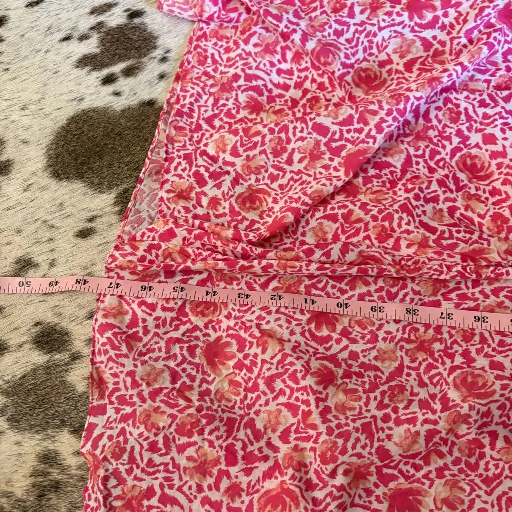 MISA LOS ANGELES Betsee Midi Dress Floral Button Down Cotton Dress Size XS - Image 10