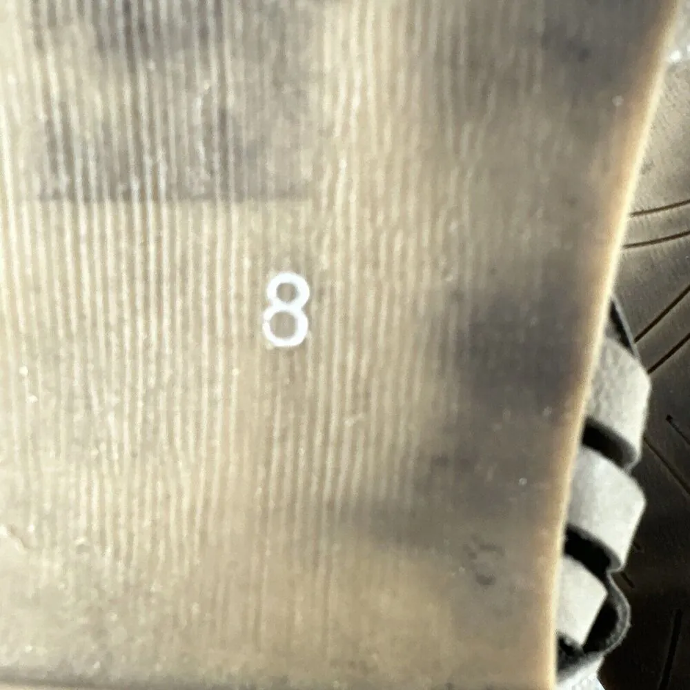 Roan by Bed Stu Womens Scarletty Weaved Gray Leather Strappy Sandal Size 8 Boho - Image 8