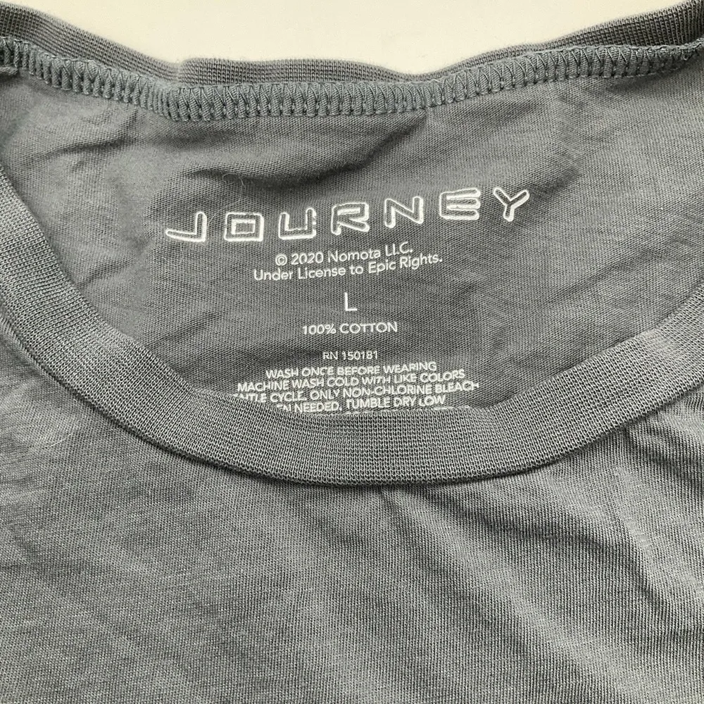 NWOT JOURNEY DEPARTURE COTTON T SHIRT Size L - Image 3