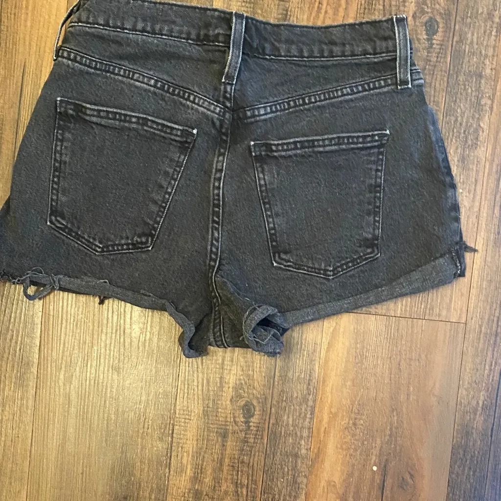 Universal Thread Dark Gray Denim Shorts - Image 8