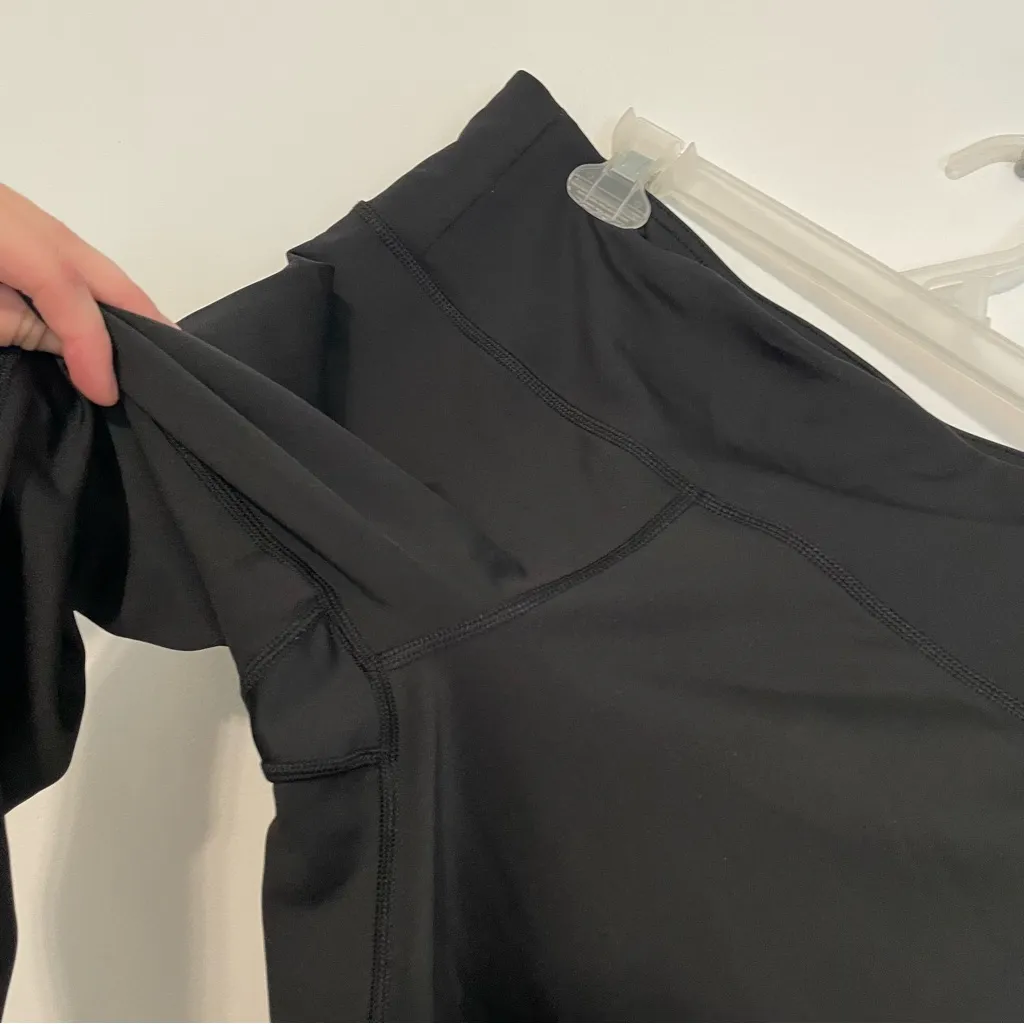 COPPER FIT Essential Energy Capri Leggings Black Compression Leggings Capris L Size L - Image 7