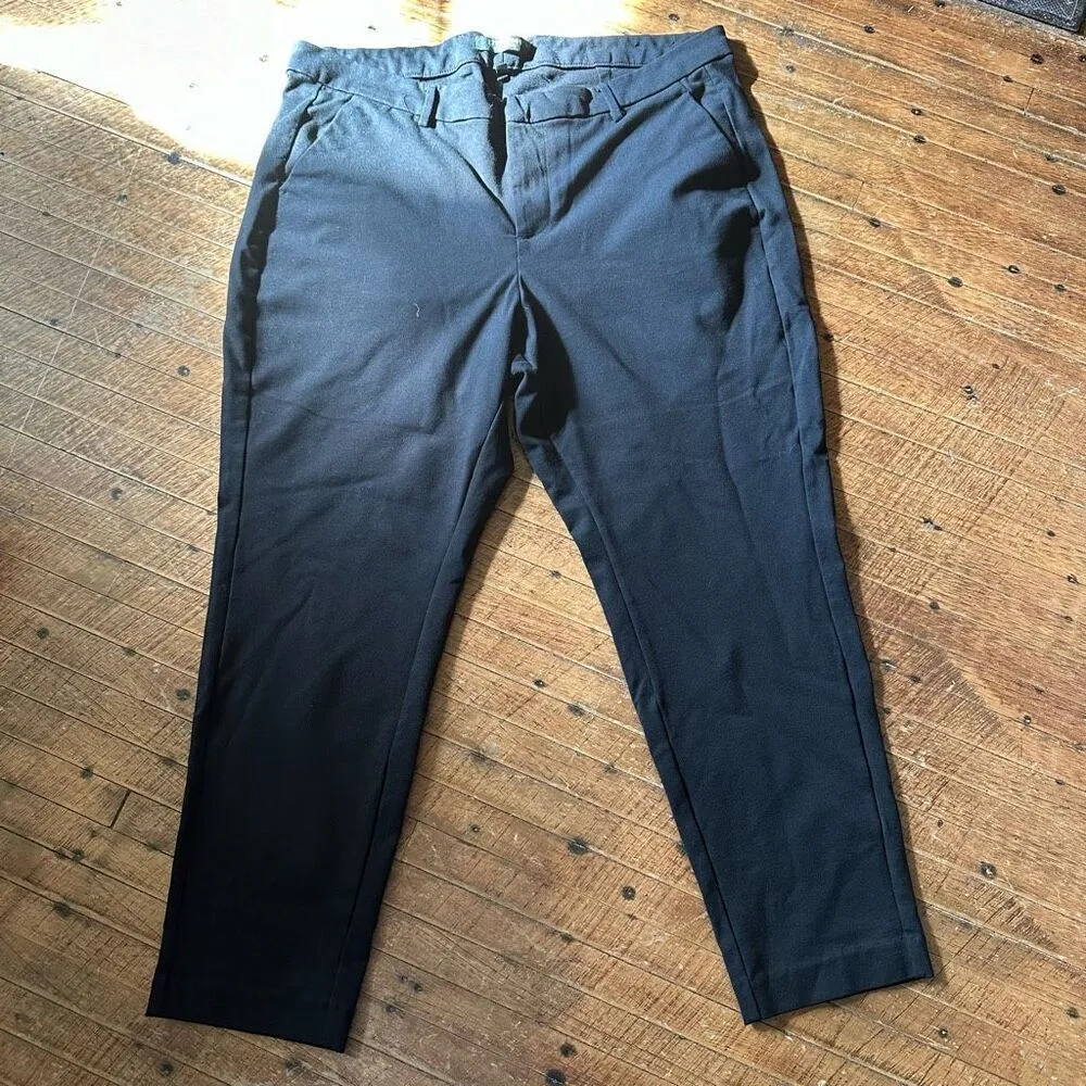 Liverpool black knit 20W straight business casual pants - Image 2