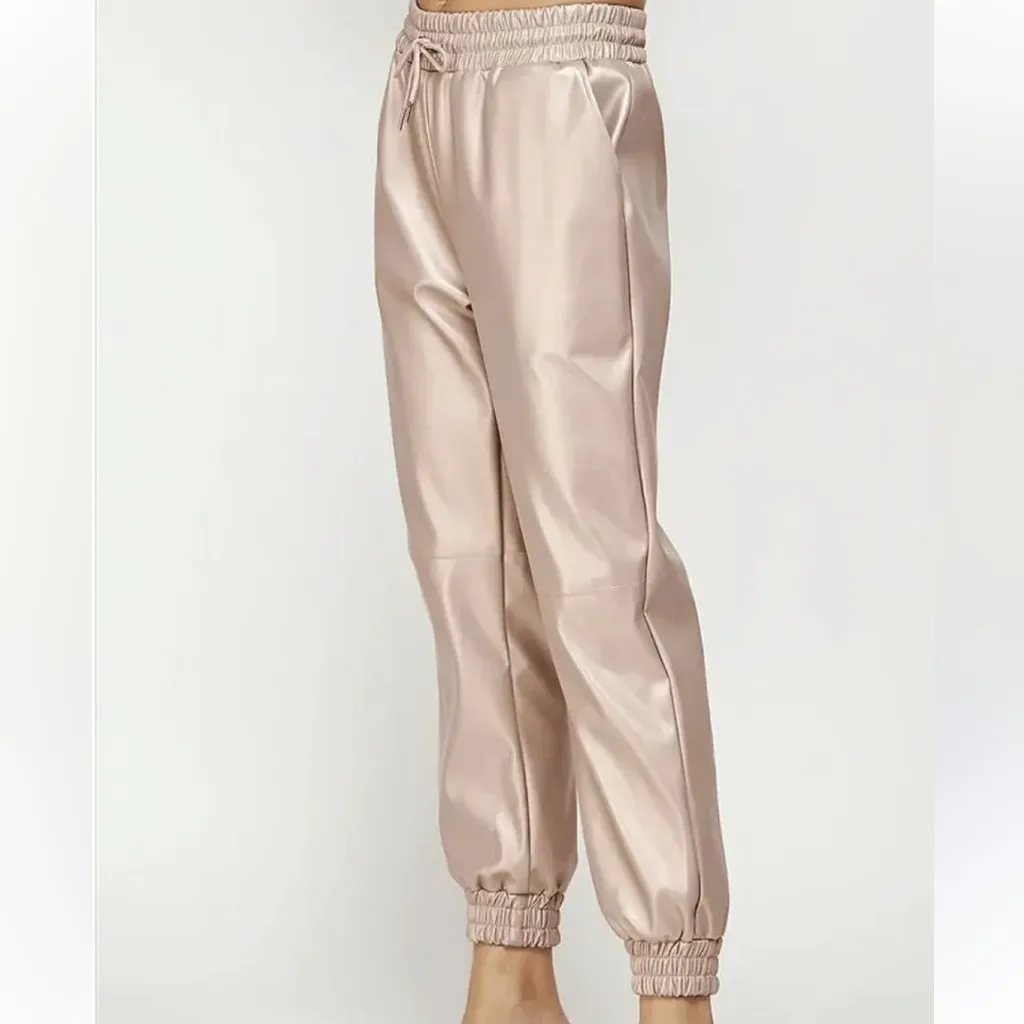 Fancy D Boutique Metallic Joggers - Image 2