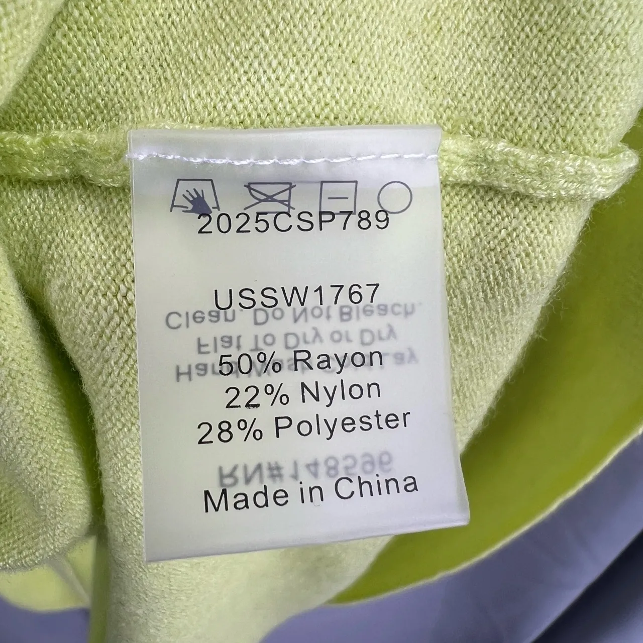 Universal Standard Oversized Lime Green Pullover Sweater 4XL / 38-40 New - Image 5