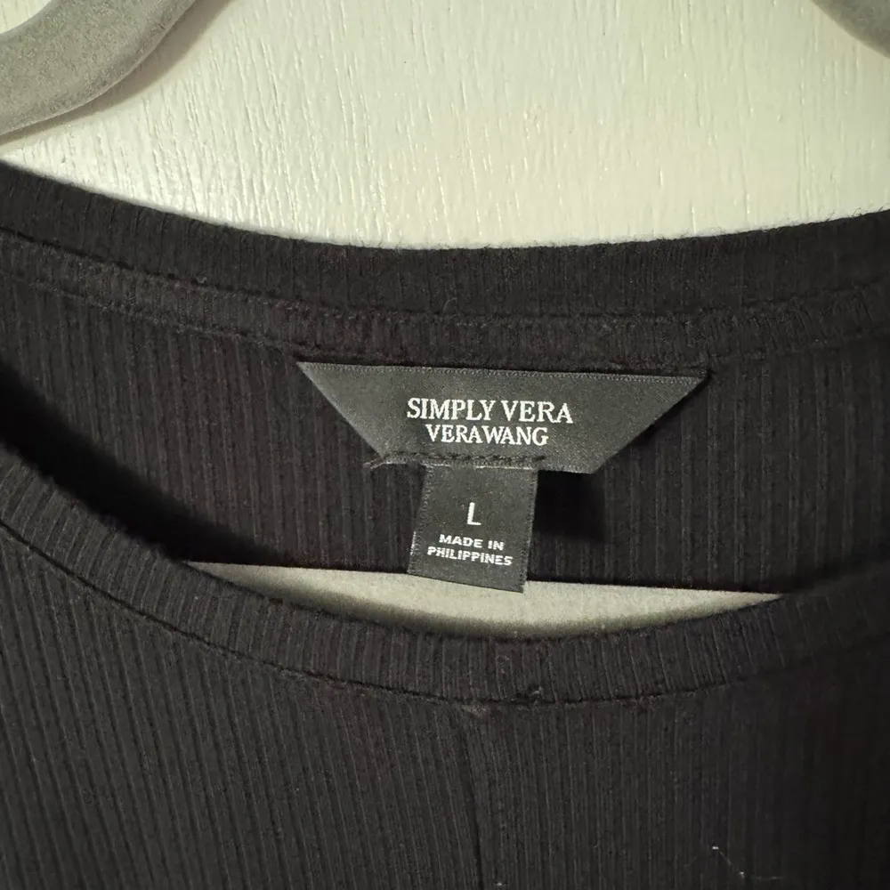 Simply Vera Vera Wang Ribbed Twist Front Tank Top - Image 2