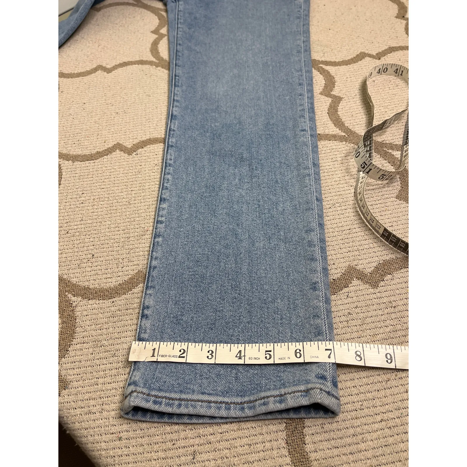 Madewell Perfect Vintage Straight Jean, Delafield Wash: Button-Fly, size 25 - Image 10