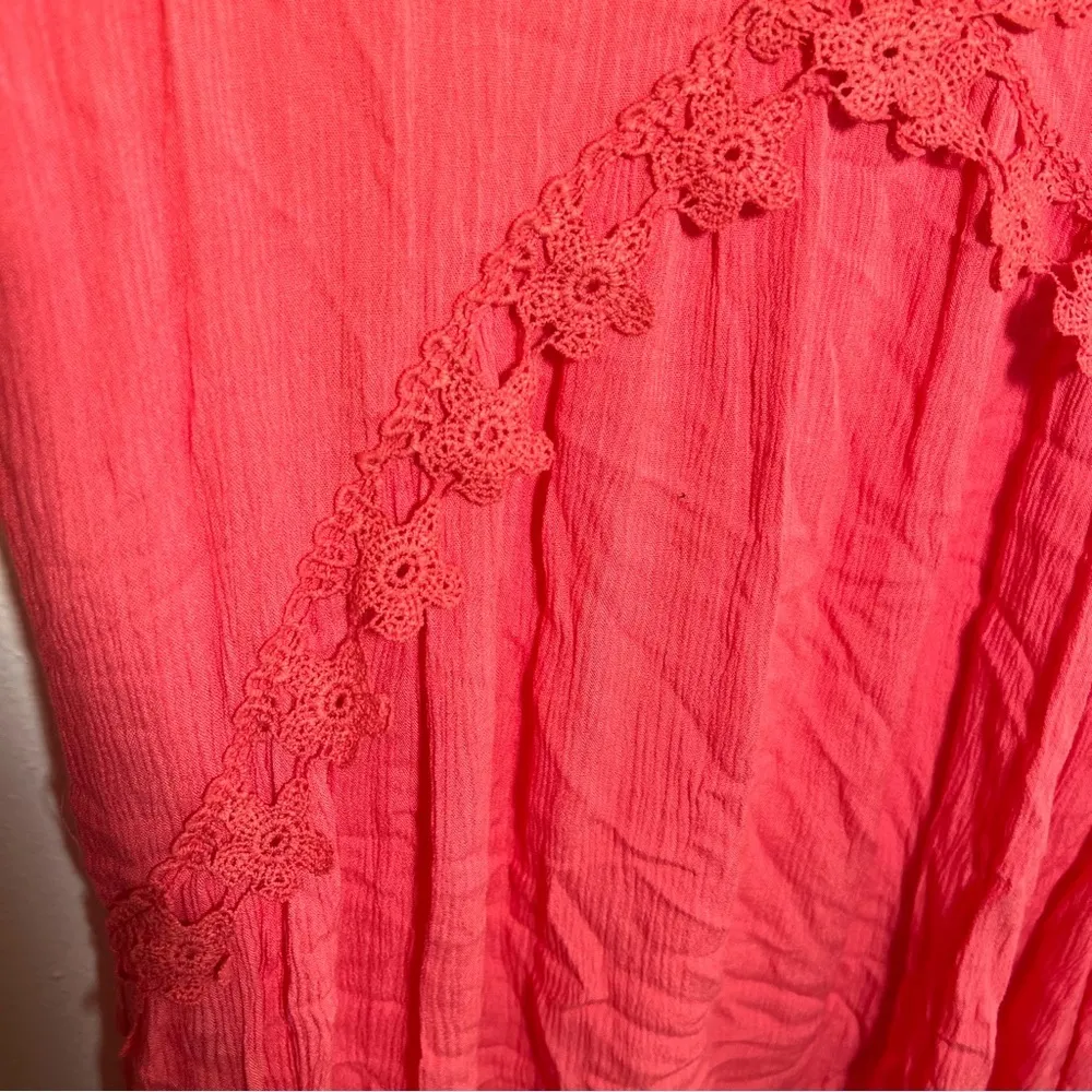 Altar’d State Sleeveless Swing Dress Pink - Image 5