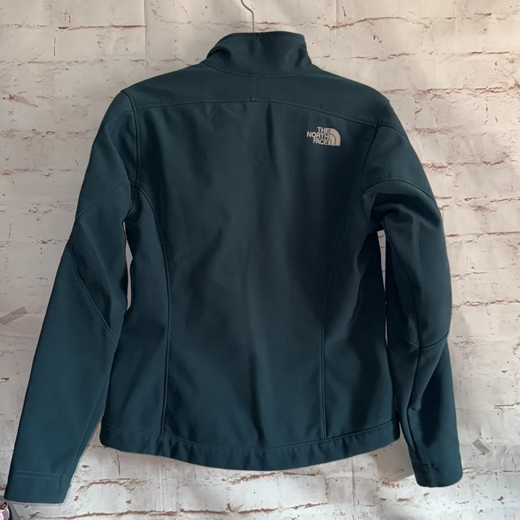 The North Face Dark Teal Softshell Jacket Women's Apex Bionic 3 Jacket small S - Image 4