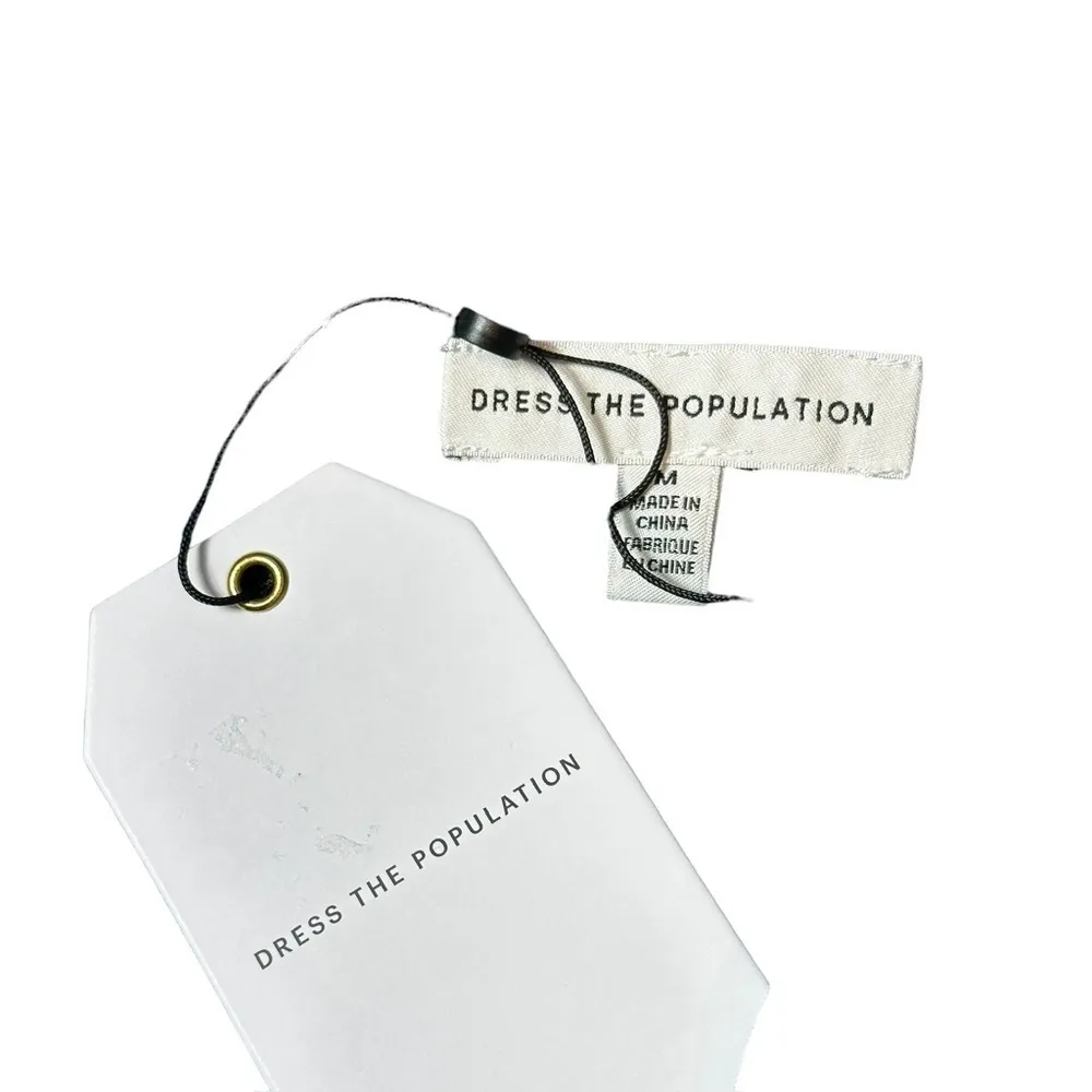 Dress the Population V-Neckline Corey Knee Length Dress | U.S. Woman’s Medium - Image 10