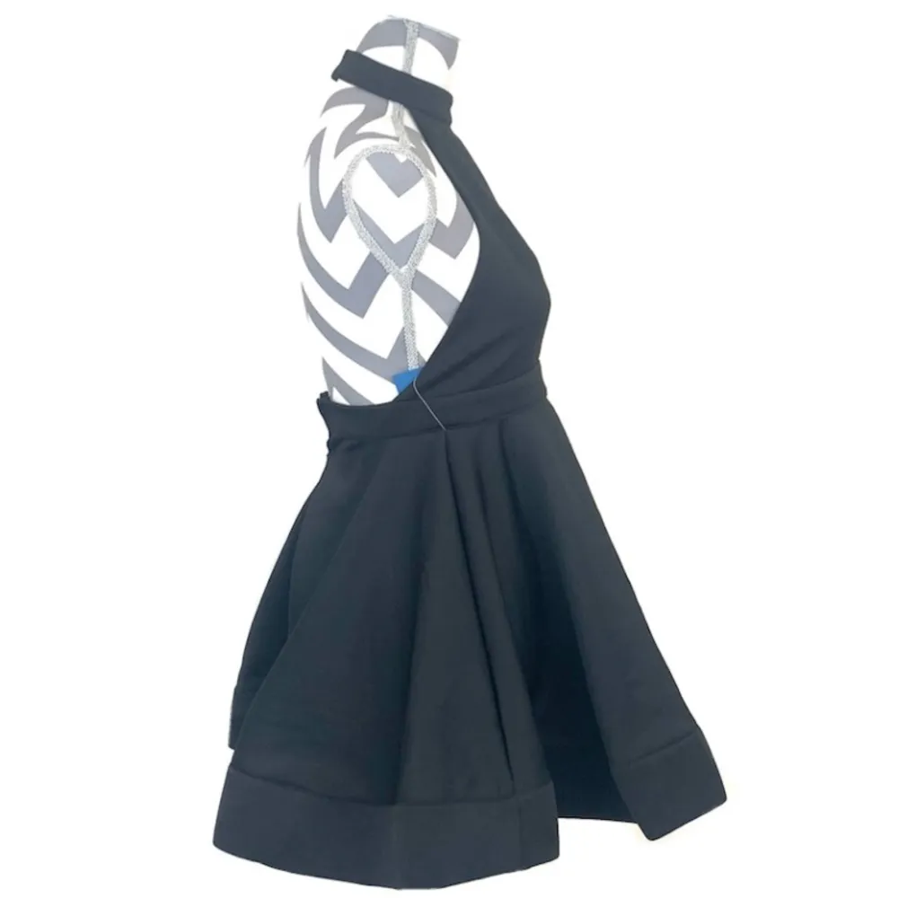 NWT - PromGirl Black Halter Skater Dress - Size S - Image 4