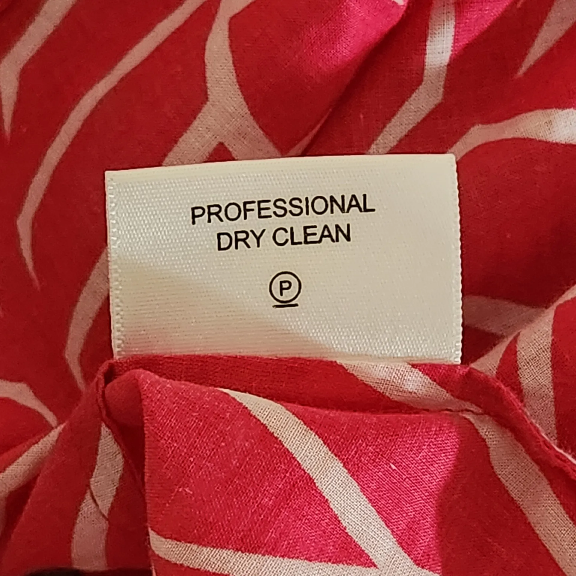 Tory Burch Pink and White Half Button-Up Shirt Size 6 Colorful Tory Burch Shirt - Image 6