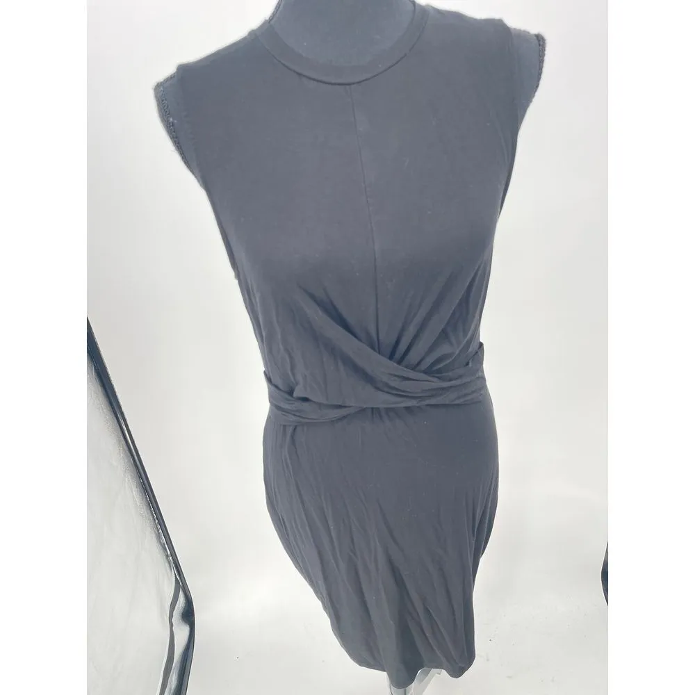 H&M black dress‎ size M casual wear knee length - Image 2