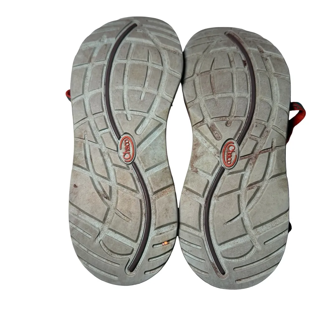 Chaco Women's ZX/2 Classic Tunnel Tango straps orange blue women’s 9 sandals - Image 8