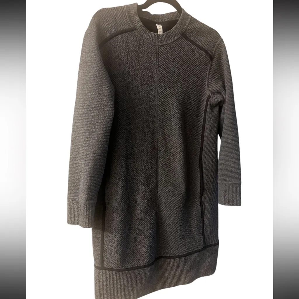 Lululemon on Repeat textured dress w pockets With removable neck piece❄️ - Image 2