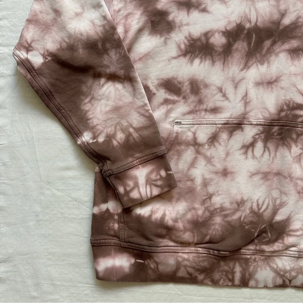 Lululemon All Yours Hoodie in Earth Dye Clay Size 8 Cotton Terry - Image 5