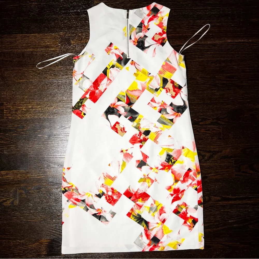 Vince Camuto Sunrise Taffy Floral Sheath Dress - Image 7