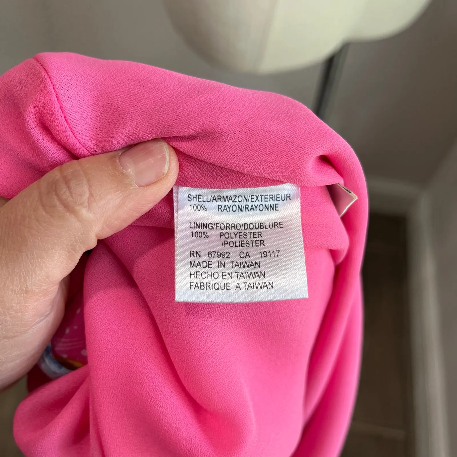 Sigrid Olsen Sport Y2K Pink Floral Sleeveless Ruffle V Neck Midi Dress Size 6 - Image 8