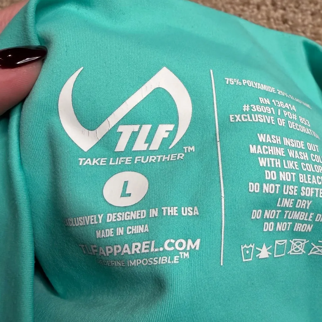 TLF X Celsius Leggings Size Large - Image 3