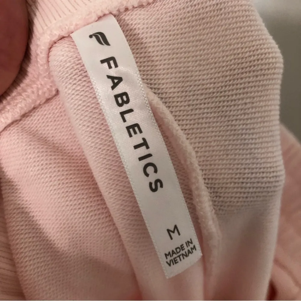 Fabletics  Utility Sweatpants Pink Medium FLAWED - Image 5