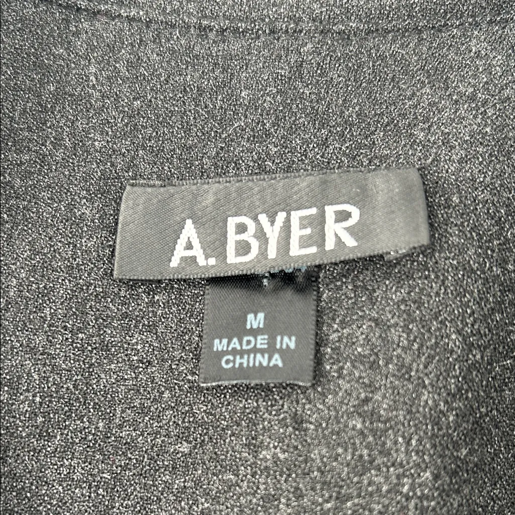 A Byer A. Byer Charcoal Blazer Jacket - Image 3