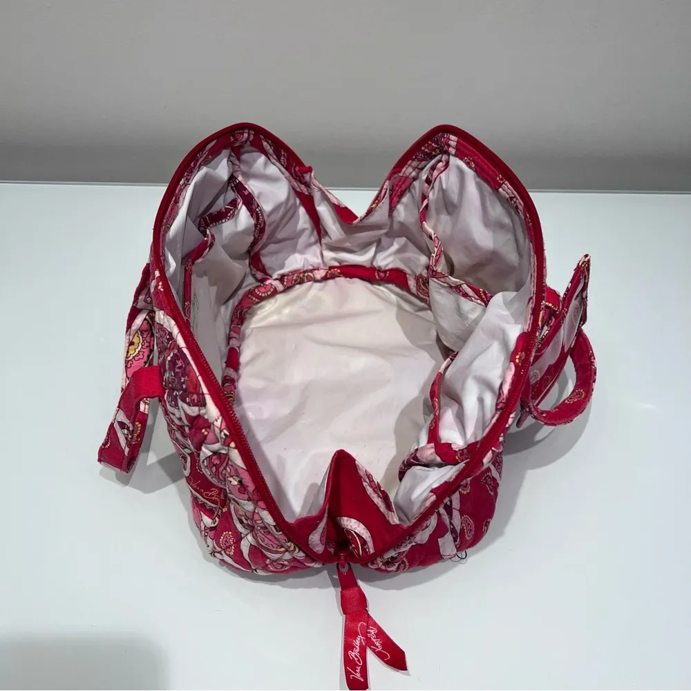 Vera Bradley Rosie Posie Retired Pattern Make Up Bag - Image 4