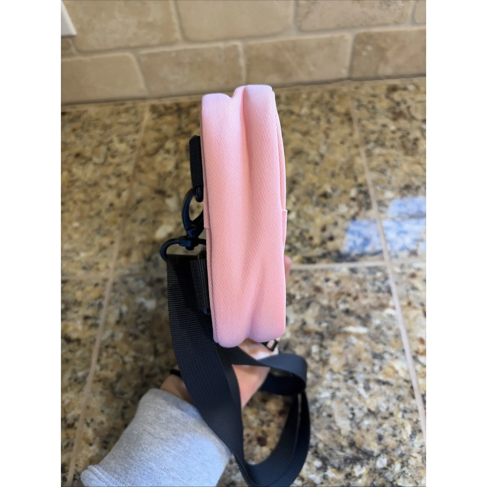 BRIXLEY Pink Rosey Medium Convertible Crossbody Sling Bag Purse Travel Accessory - Image 8